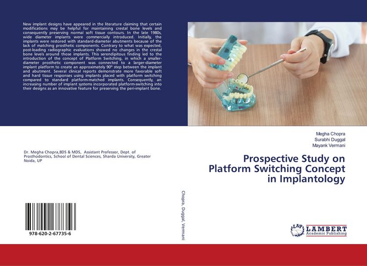 Produktbild: Prospective Study on Platform Switching Concept in Implantology