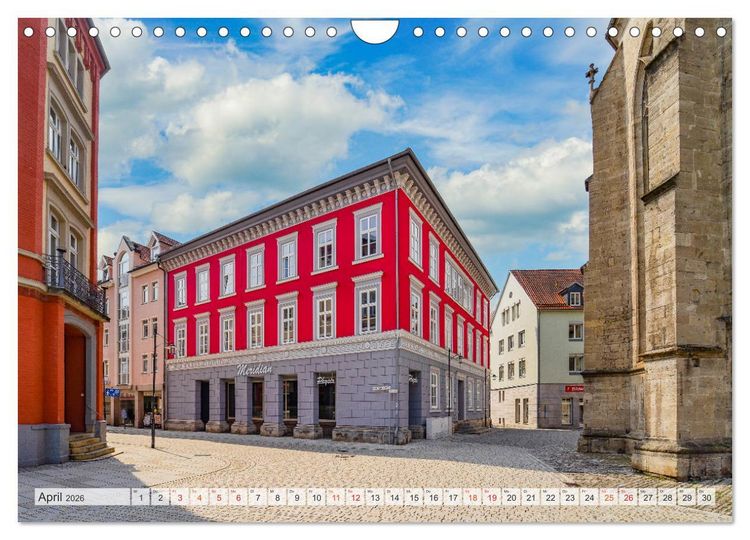 Produktbild: Meiningen Impressionen (Wandkalender 2026 DIN A4 quer), CALVENDO Monatskalender