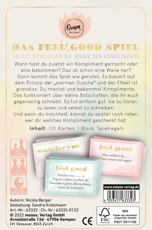 Produktbild: Omm for you - Das Feel Good Spiel