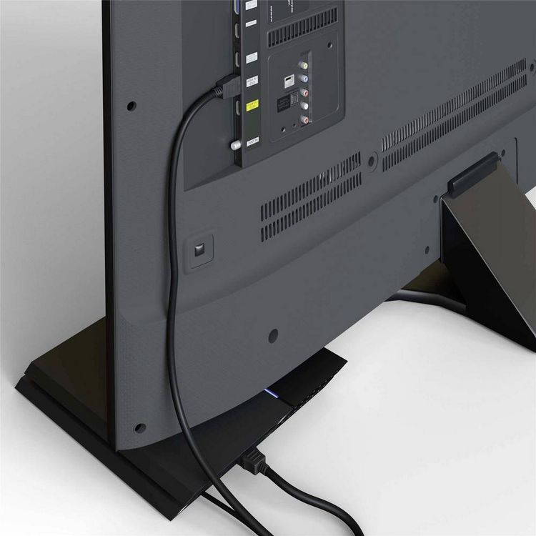 Produktbild: Goobay HDMI Anschlusskabel HDMI-A Stecker, HDMI-A Stecker 1.50 m Schwarz 61158 4K UHD, vergoldet, eARC HDMI-Kabel