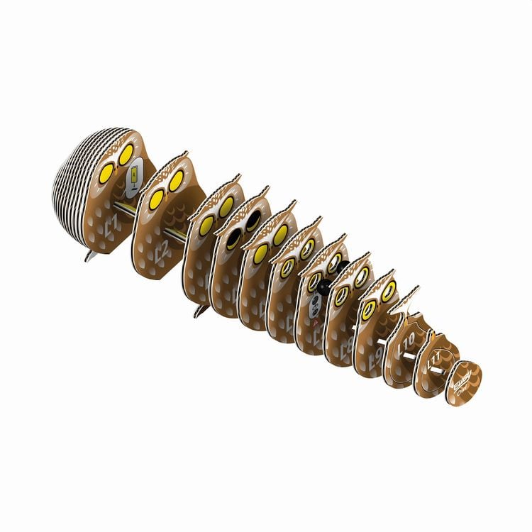 Produktbild: EUGY - 3D Bastelset Eule