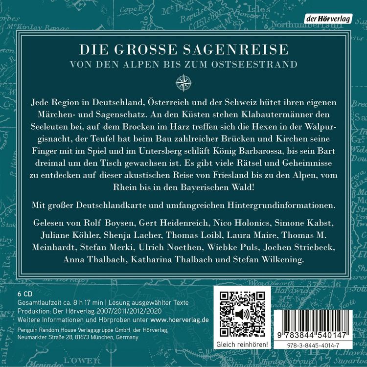 Produktbild: Die gro&szlig;e Sagenreise