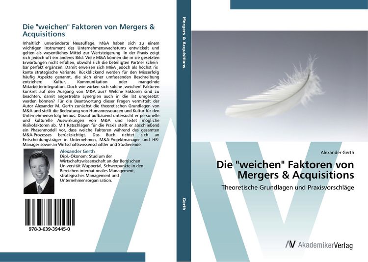Produktbild: Die "weichen" Faktoren von Mergers & Acquisitions