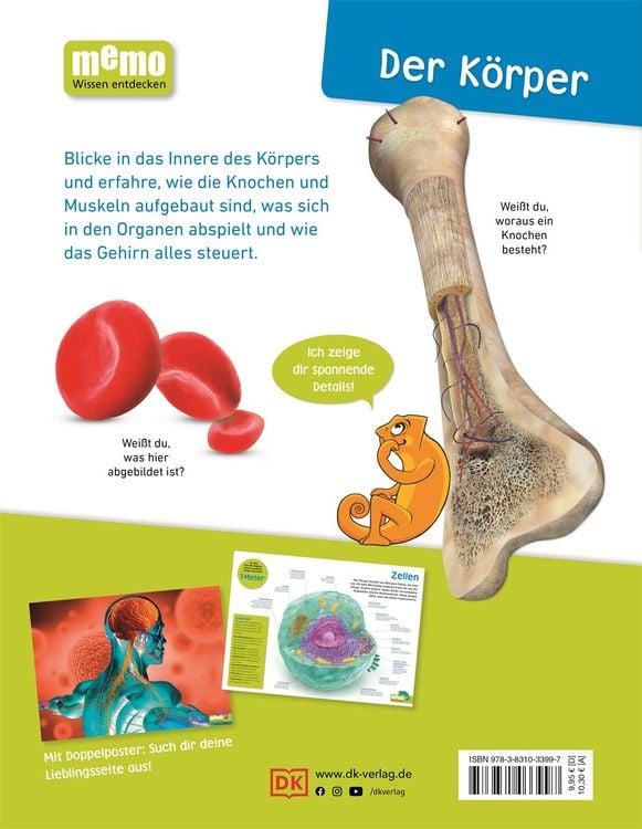 Produktbild: Memo Wissen entdecken. Der K&ouml;rper
