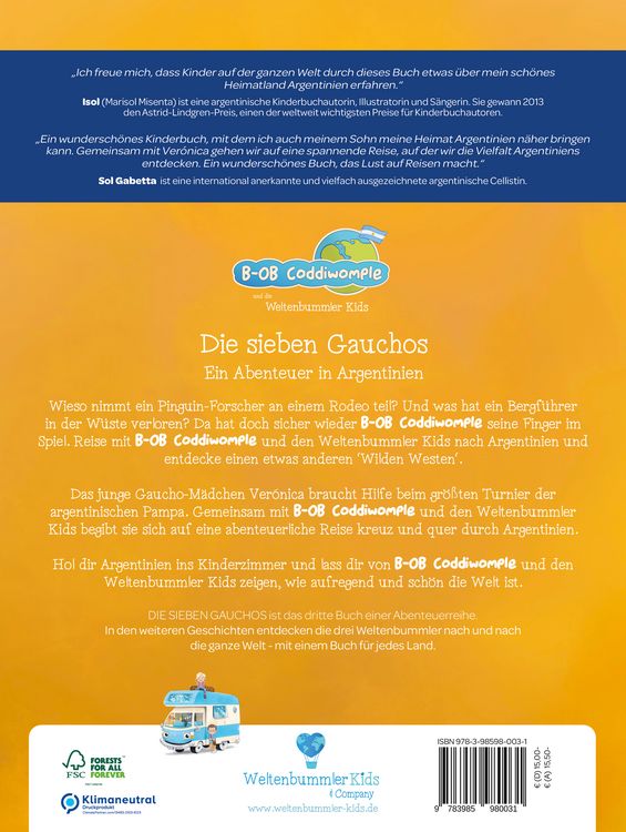 Produktbild: Die sieben Gauchos