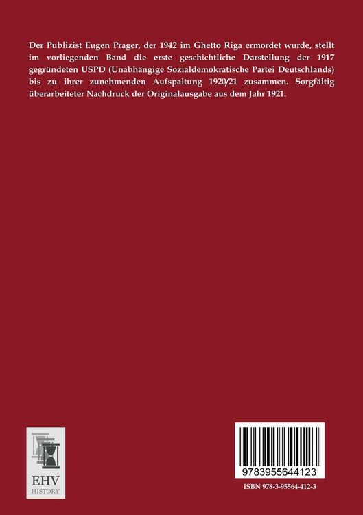 Produktbild: Geschichte der USPD