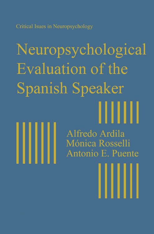 Produktbild: Neuropsychological Evaluation of the Spanish Speaker