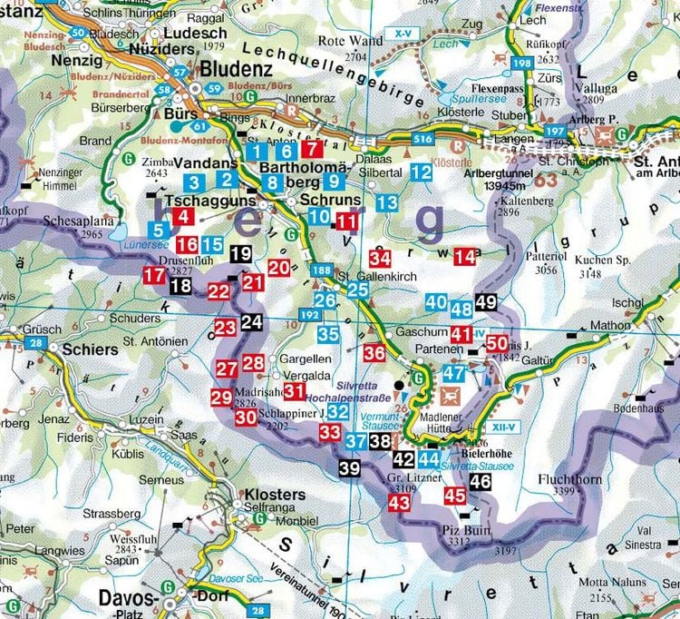Produktbild: ROTHER Wanderf&uuml;hrer Montafon