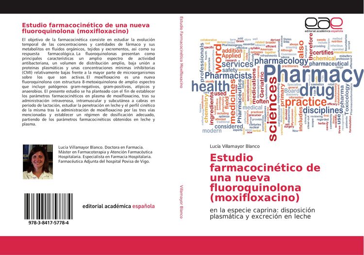 Produktbild: Estudio farmacocin&eacute;tico de una nueva fluoroquinolona (moxifloxacino)
