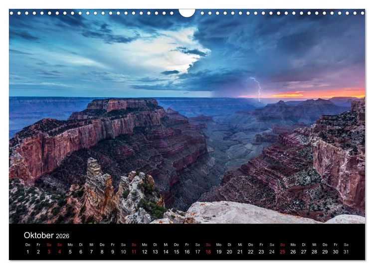 Produktbild: Wild, Wild Places 2026 (Wandkalender 2026 DIN A3 quer), CALVENDO Monatskalender