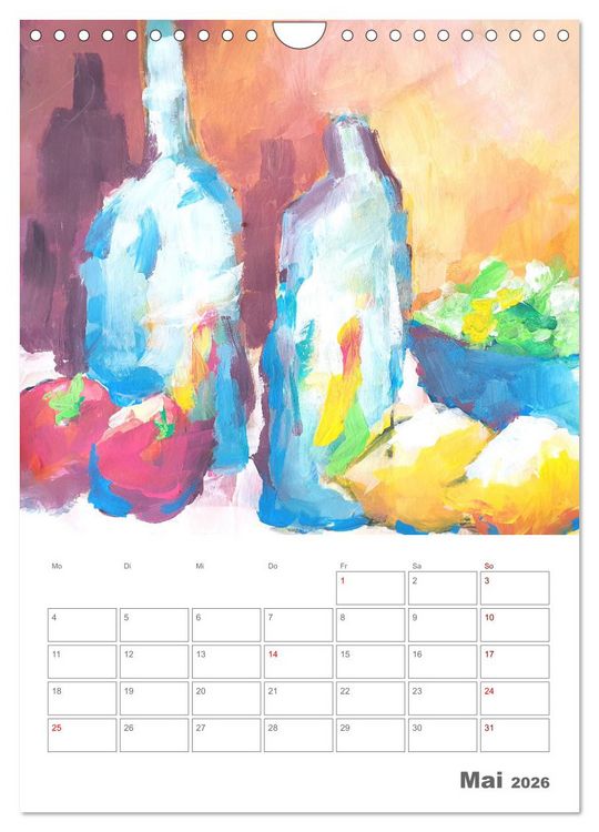 Produktbild: Oase der Stille - Ruhe finden in malerischen Stillleben (Wandkalender 2026 DIN A4 hoch), CALVENDO Monatskalender