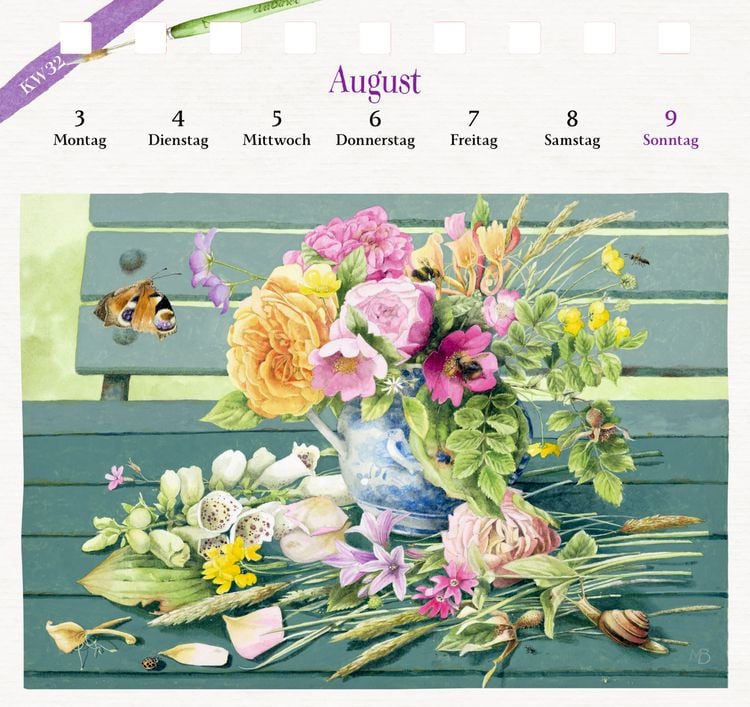 Produktbild: Kalender mit 53 Postkarten