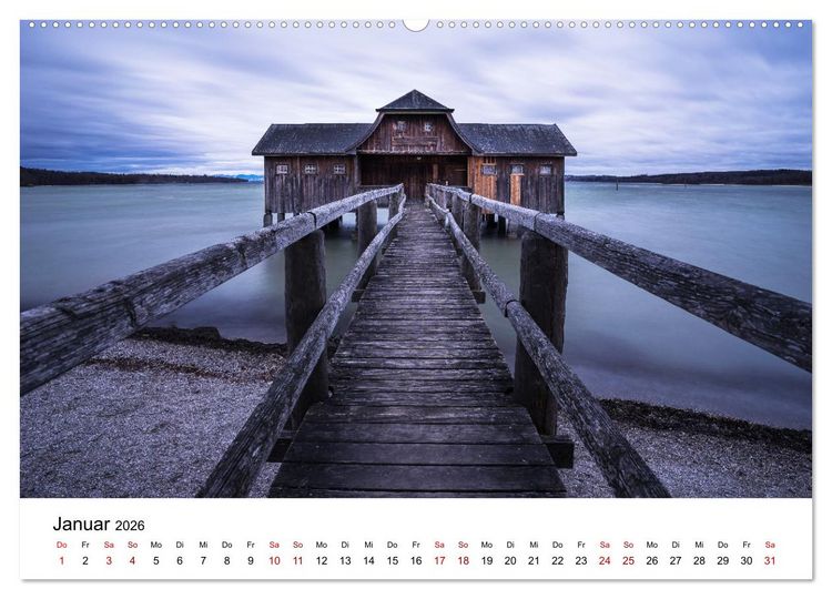 Produktbild: Naturwelten in Deutschland - Von Norden bis S&uuml;den (Wandkalender 2026 DIN A2 quer), CALVENDO Monatskalender