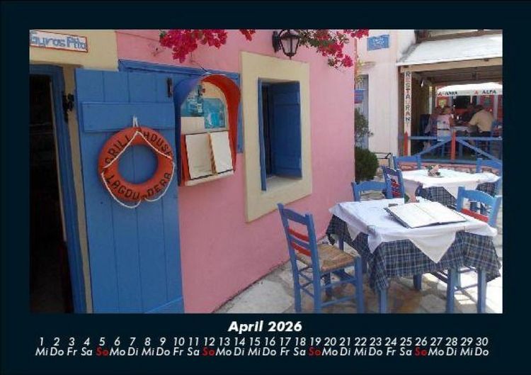 Produktbild: Griechenland 2026 Fotokalender DIN A5