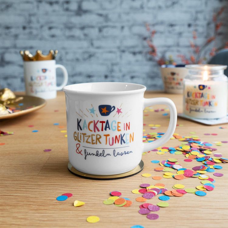Produktbild: Tasse mit Motiv 'Kacktage'