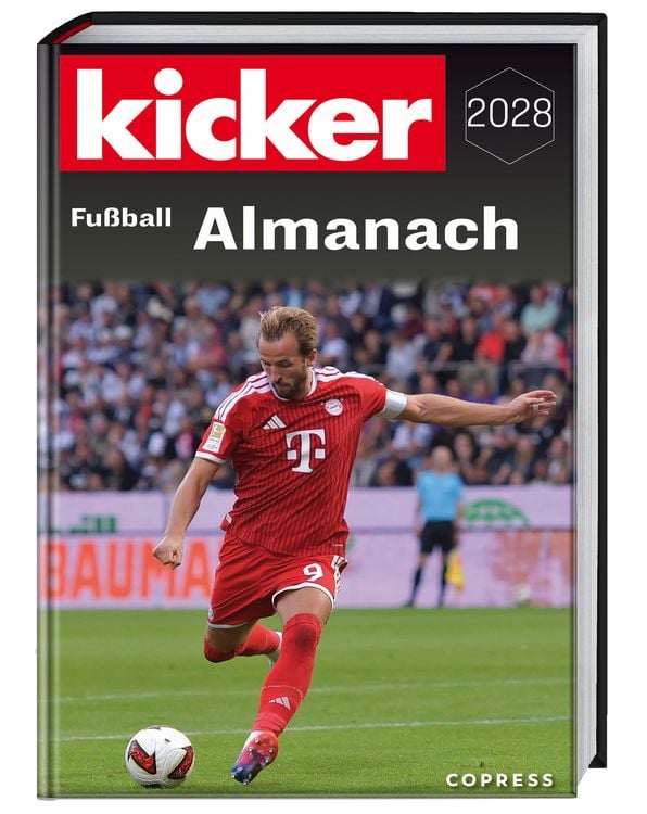 Produktbild: Kicker Fu&szlig;ball Almanach 2028