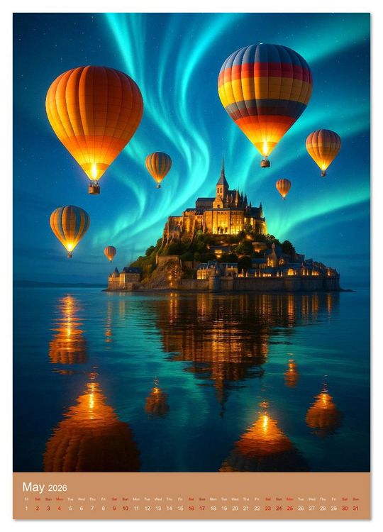Produktbild: Drifting Reality (Wall Calendar 2026 DIN A3 portrait), CALVENDO 12 Month Wall Calendar