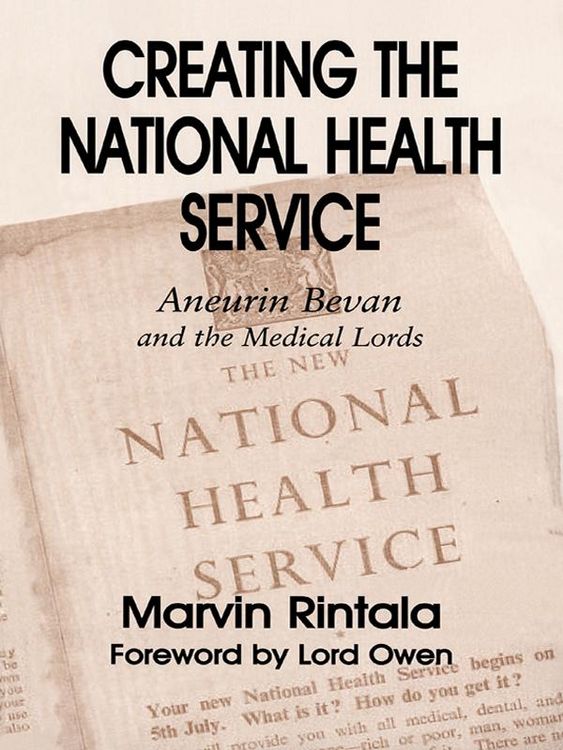 Produktbild: Creating the National Health Service