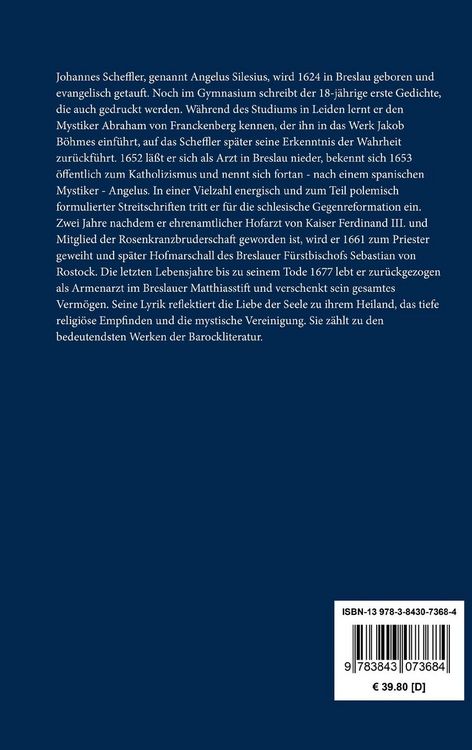 Produktbild: Heilige Seelenlust oder geistliche Hirtenlieder