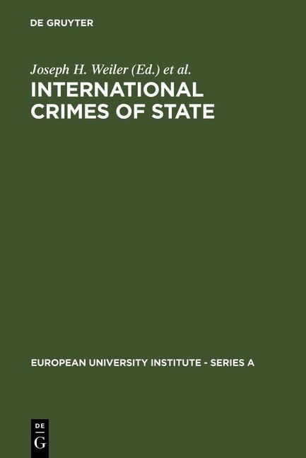 Produktbild: International Crimes of State