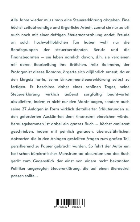 Produktbild: Die Steuererkl&auml;rung