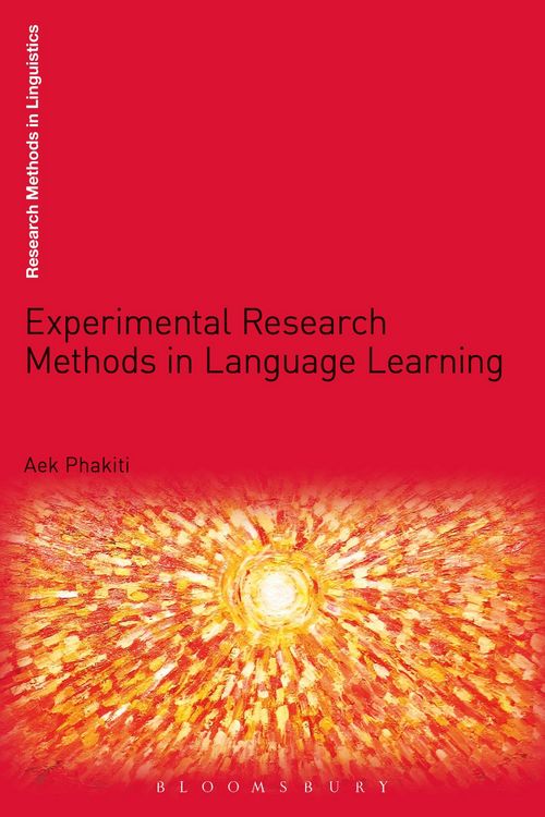 Produktbild: Experimental Research Methods in Language Learning