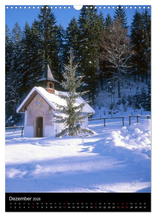 Produktbild: Idyllische Landschaften in Bayern (Wandkalender 2026 DIN A3 hoch), CALVENDO Monatskalender