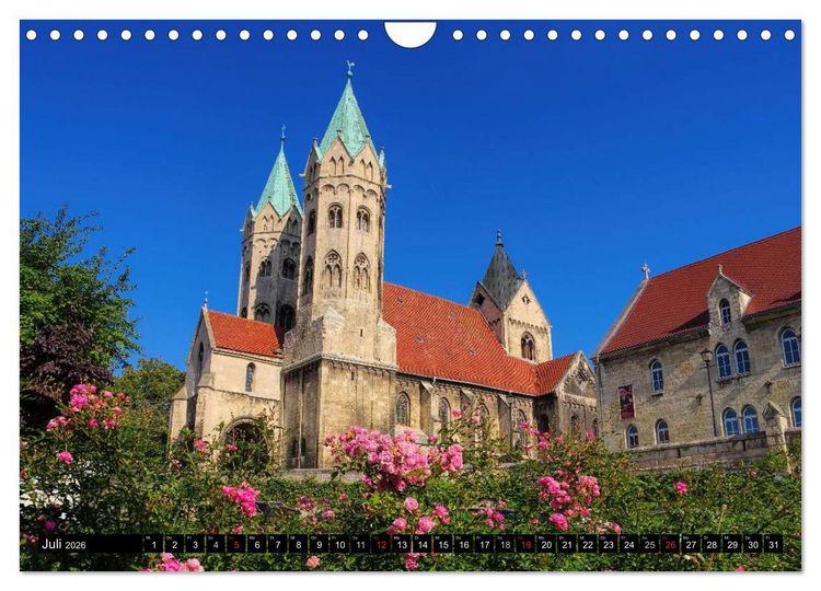 Produktbild: Freyburg - Die Perle im Unstruttal (Wandkalender 2026 DIN A4 quer), CALVENDO Monatskalender
