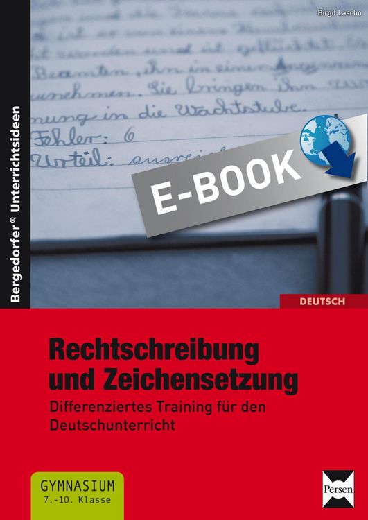 Produktbild: Rechtschreibung und Zeichensetzung