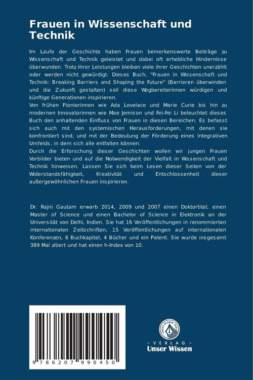 Produktbild: Frauen in Wissenschaft und Technik