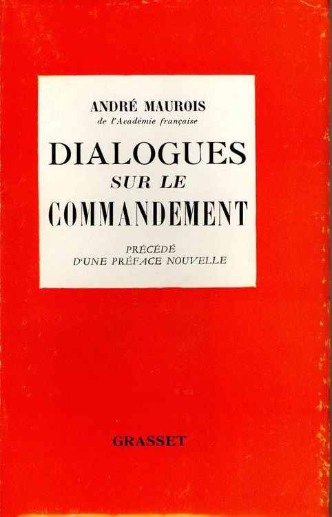 Produktbild: Dialogues sur le commandement