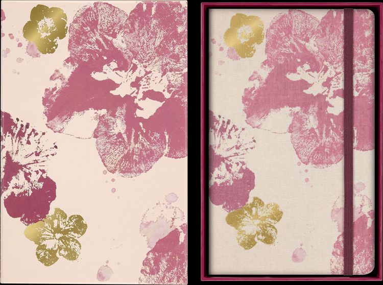 Produktbild: Moleskine Sakura Notizbuch limitierte Ausgabe L/A5, liniert, fester Einband, mit Box