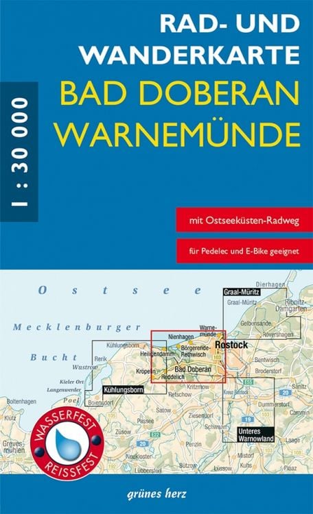 Produktbild: Rad- und Wanderkarte Bad Doberan, Warnem&uuml;nde