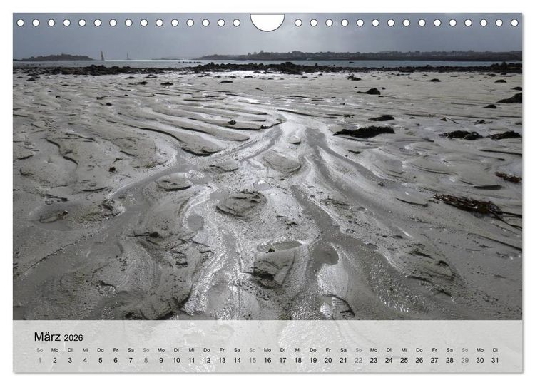 Produktbild: Bretagne - Wildnis Finist&egrave;re (Wandkalender 2026 DIN A4 quer), CALVENDO Monatskalender