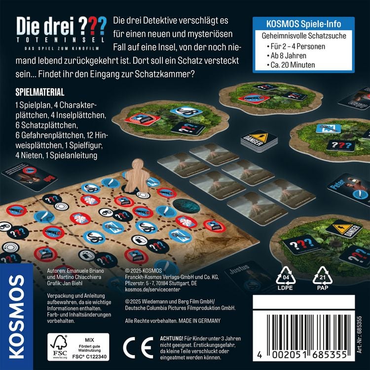 Produktbild: Die drei ??? Toteninsel