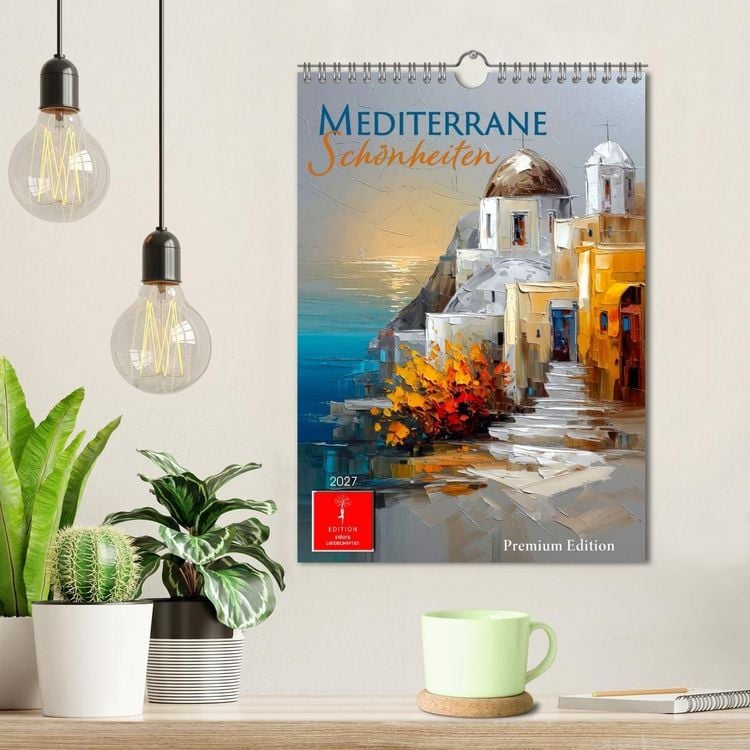 Produktbild: Mediterrane Sch&ouml;nheiten (Wandkalender 2027 DIN A4 hoch), CALVENDO Monatskalender