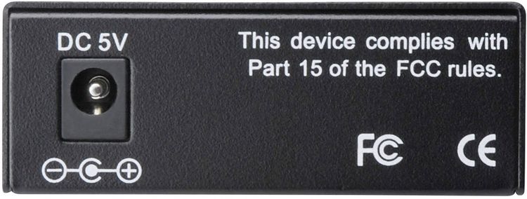 Produktbild: Digitus DN-82010-1 LAN, ST Simplex Netzwerk-Medienkonverter 100MBit/s
