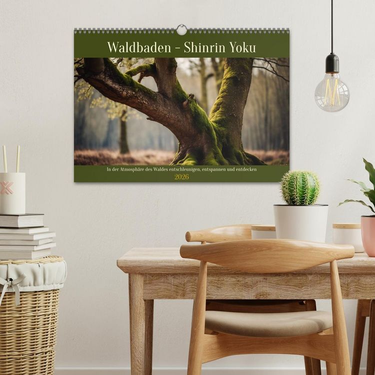 Produktbild: Waldbaden - Shinrin Yoku (Wandkalender 2026 DIN A3 quer), CALVENDO Monatskalender