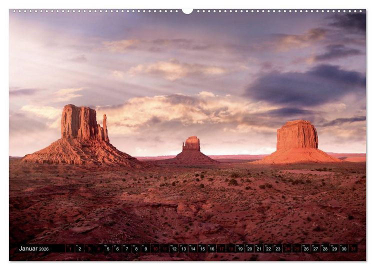 Produktbild: Go West. USA - Die Highlights des S&uuml;dwesten (Wandkalender 2026 DIN A2 quer), CALVENDO Monatskalender