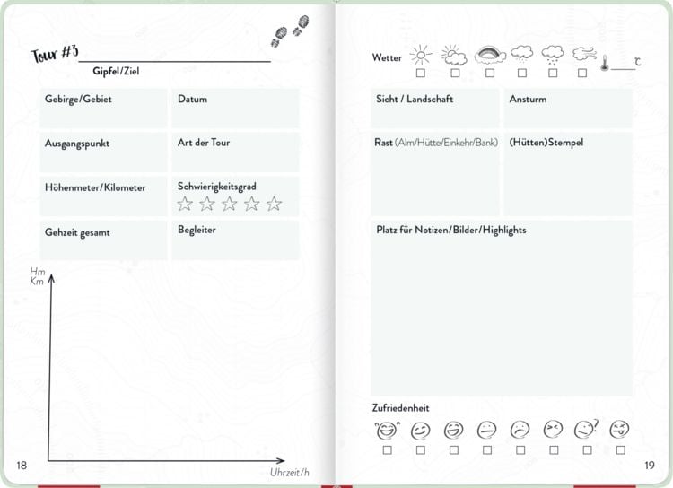 Produktbild: Wandertagebuch