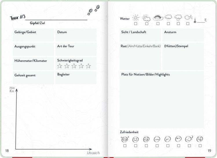Produktbild: Wandertagebuch