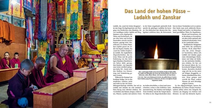 Produktbild: Heilige Pl&auml;tze im Himalaya - Von Kl&ouml;stern, G&ouml;ttern und Heiligen in Tibet, Indien und Nepal