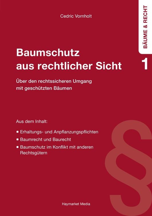 Produktbild: Baumschutz aus rechtlicher Sicht