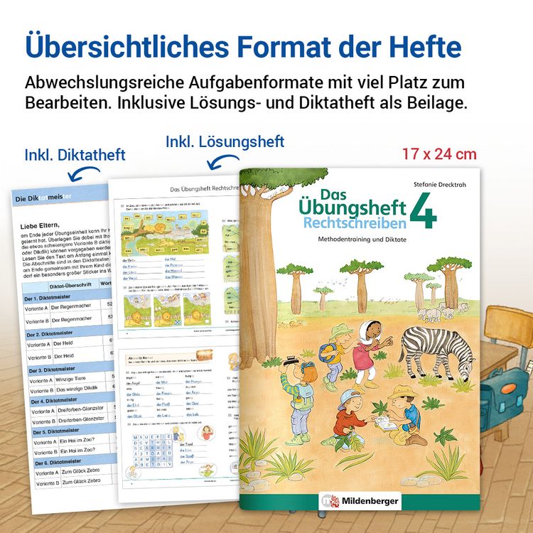 Produktbild: Das &Uuml;bungsheft Rechtschreiben 4
