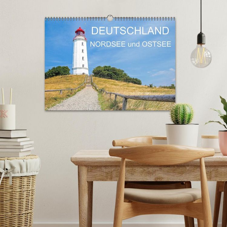 Produktbild: Deutschland- Nordsee und Ostsee (Wandkalender 2026 DIN A3 quer), CALVENDO Monatskalender