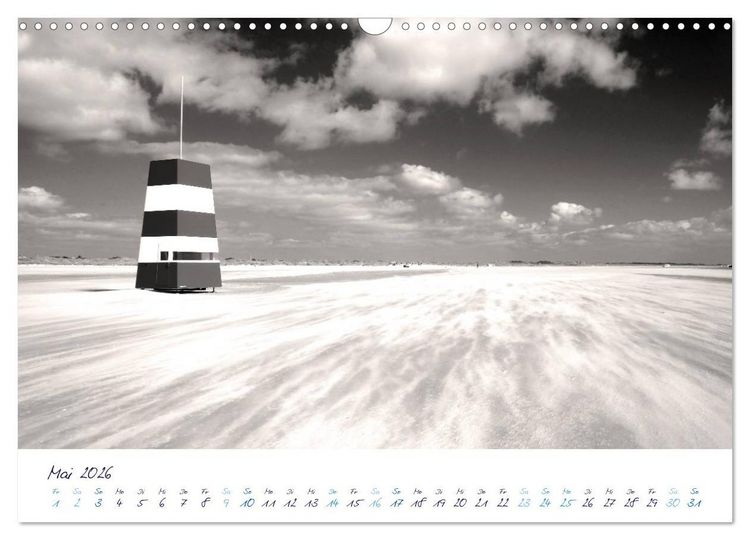 Produktbild: Meeresbilder - Nordsee-Impressionen (Wandkalender 2026 DIN A3 quer), CALVENDO Monatskalender