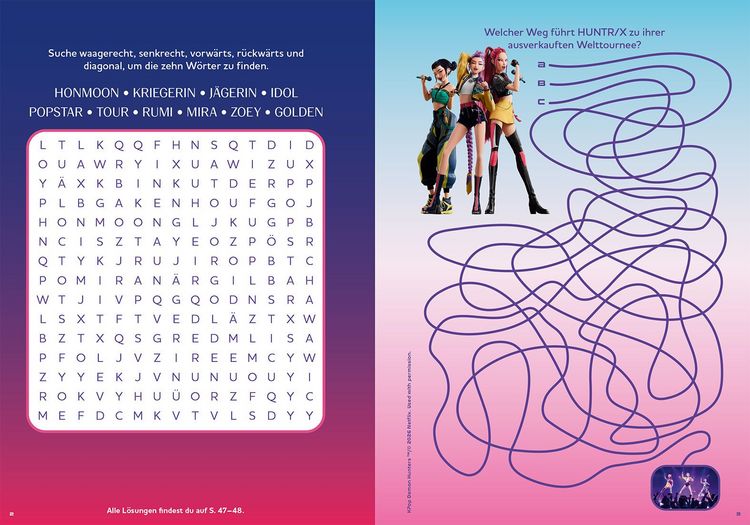 Produktbild: KPop Demon Hunters &ndash; Offizielles Activity Buch