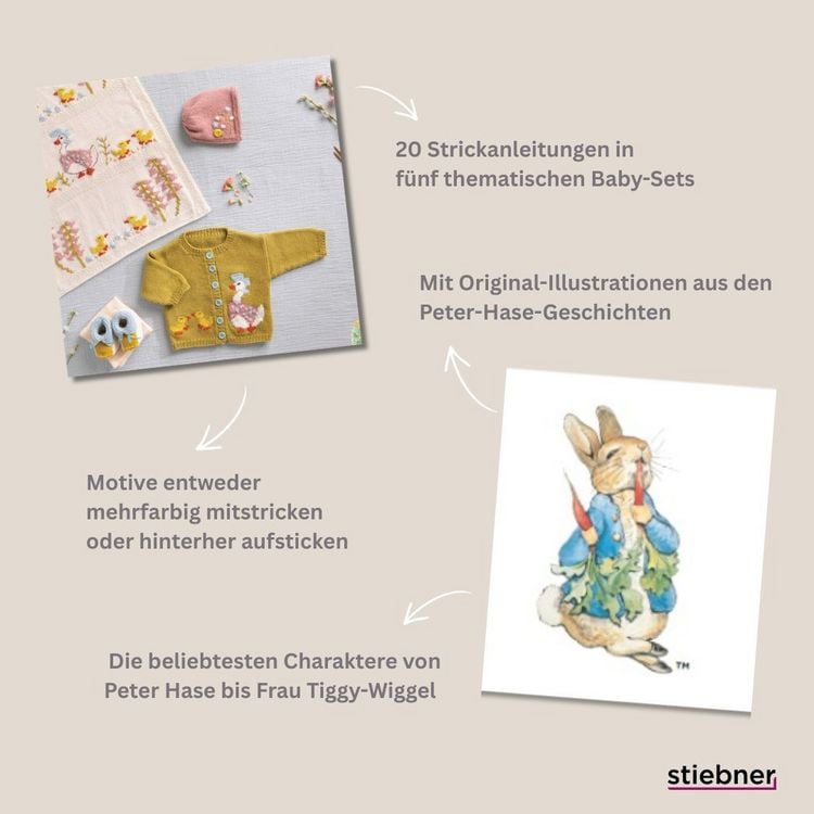 Produktbild: Das Peter Hase Strickbuch