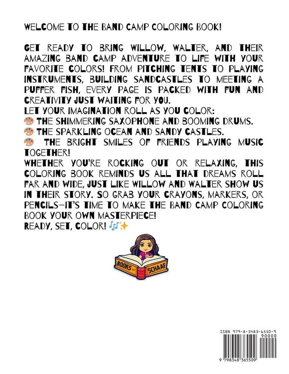 Produktbild: Band Camp Coloring Book