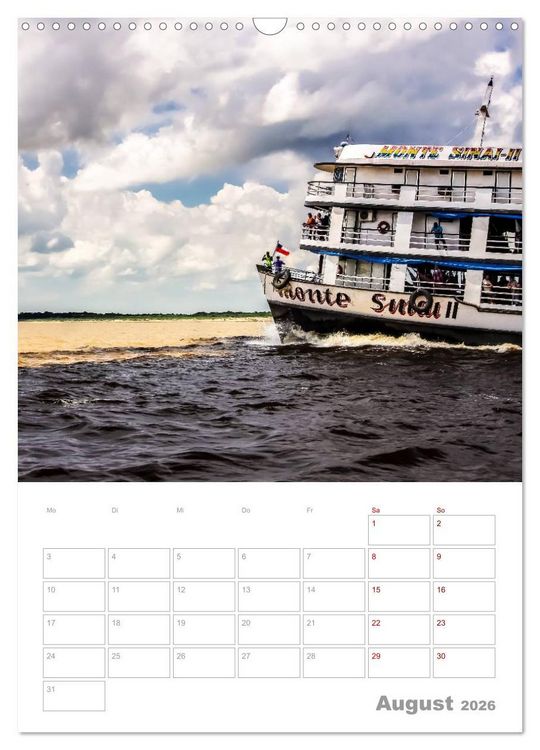 Produktbild: &iexcl;viva S&uuml;damerika (Wandkalender 2026 DIN A3 hoch), CALVENDO Monatskalender